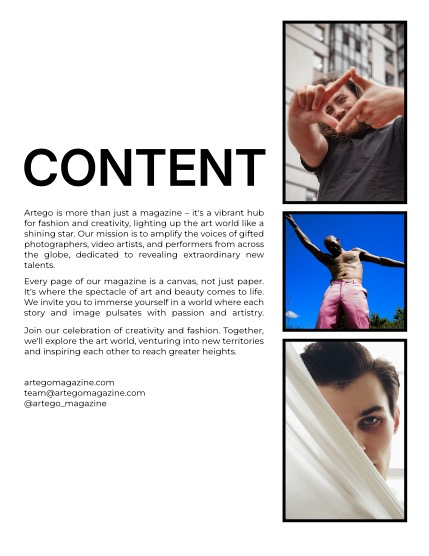 ARTEGO MAGAZINE - MEN JULY ISSUE 940, page 2