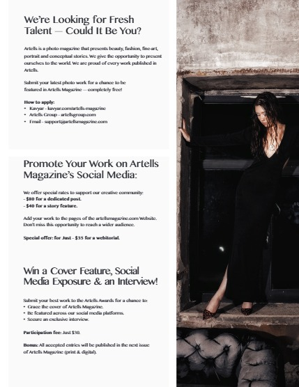 ARTELLS MAGAZINE - PORTRAIT OCTOBER (Vol 3646), page 3