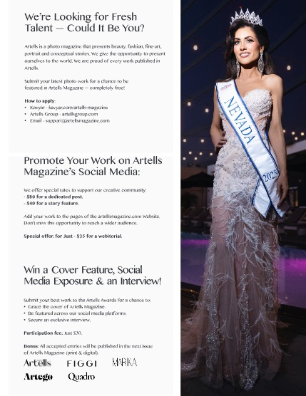 ARTELLS MAGAZINE - PORTRAIT MARCH (Vol 3957), page 3