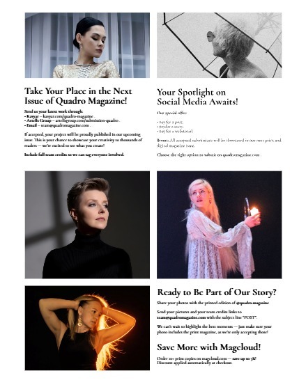 QUADRO MAGAZINE - PORTRAIT APRIL (Vol 1558), page 3