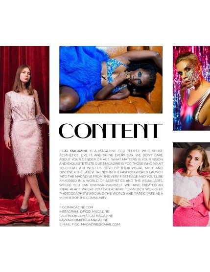 FIGGI MAGAZINE - GLAMOUR JANUARY (Vol 191), page 3