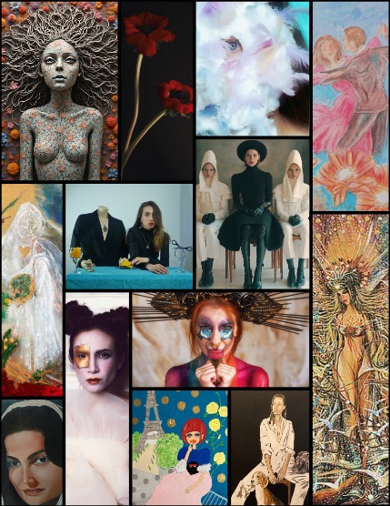 MARIKA MAGAZINE FINE-ART & AI (ISSUE 5605 - APRIL), page 3