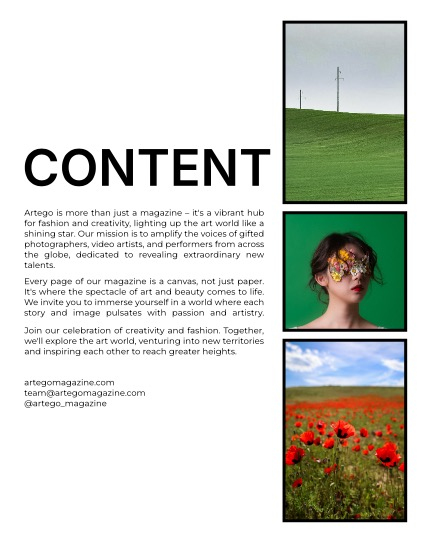 ARTEGO MAGAZINE - PORTRAIT JUNE ISSUE 909, page 2