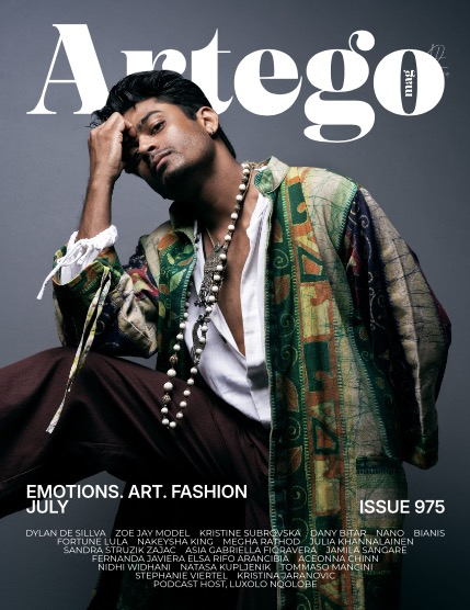 ARTEGO MAGAZINE - EMOTIONS. ART. FASHION JULY ISSUE 975, page 1