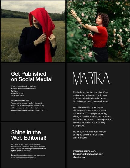 Марика, журнал. Портрет, июнь, выпуск 6324 (MARIKA MAGAZINE PORTRAIT (ISSUE 6324 - JUNE)), page 2