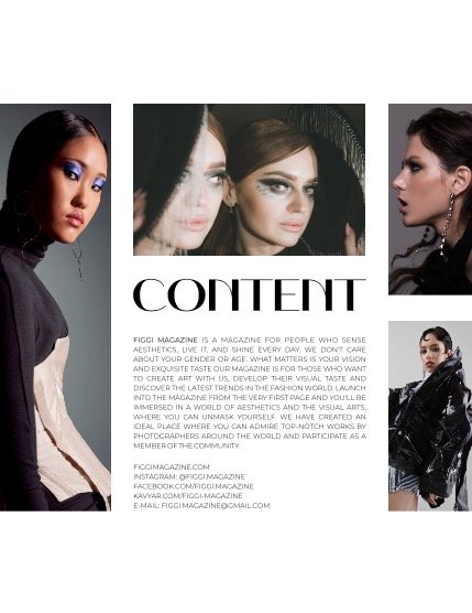 FIGGI MAGAZINE - GLAMOUR MARCH (Vol 292), page 3