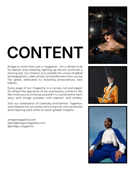 ARTEGO MAGAZINE - FASHION & GLAMOUR AUGUST ISSUE 1014, page 2
