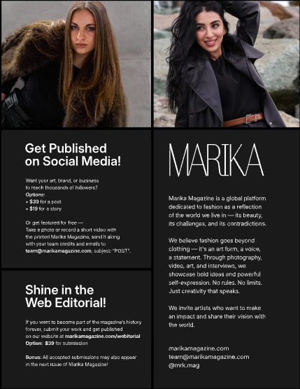 MARIKA MAGAZINE PORTRAIT (ISSUE 6303 - MAY), page 2