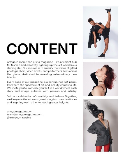 ARTEGO MAGAZINE - PORTRAIT MARCH ISSUE 747, page 2