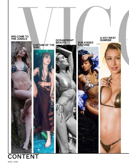 VIGOUR MAGAZINE Swimwear & Bikini | April 2025, page 2