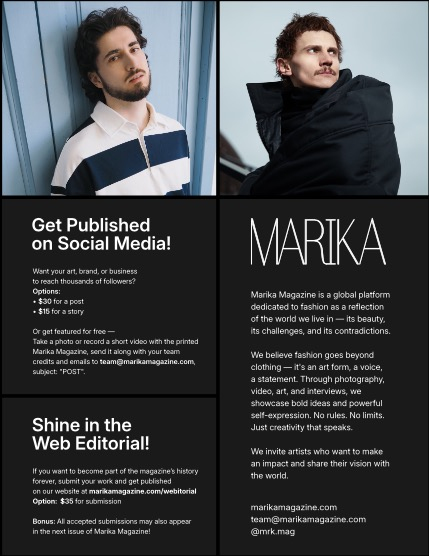 MARIKA MAGAZINE MEN (ISSUE 5718 - JUNE), page 2