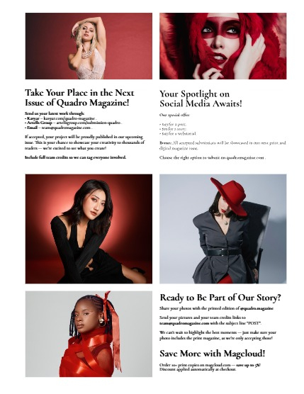 QUADRO MAGAZINE - FASHION & GLAMOUR JUNE (Vol 1638), page 3