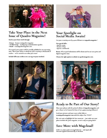 QUADRO MAGAZINE - FASHION & GLAMOUR JUNE (Vol 1130), page 3