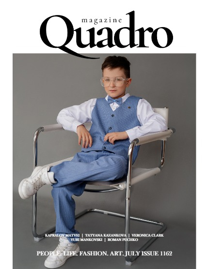 QUADRO MAGAZINE - PEOPLE LIVE FASHION ART JULY (Vol 1162), page 1