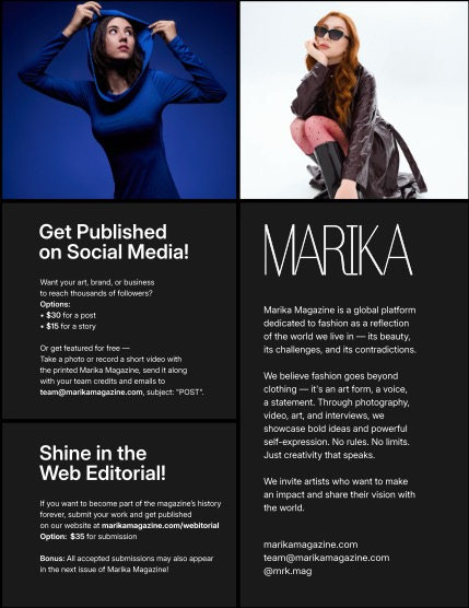 MARIKA MAGAZINE FASHION & GLAMOUR (ISSUE 6160 - FEBRUARY), page 2