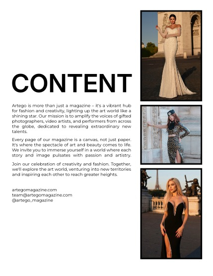 ARTEGO MAGAZINE - FASHION & GLAMOUR APRIL ISSUE 1317, page 2