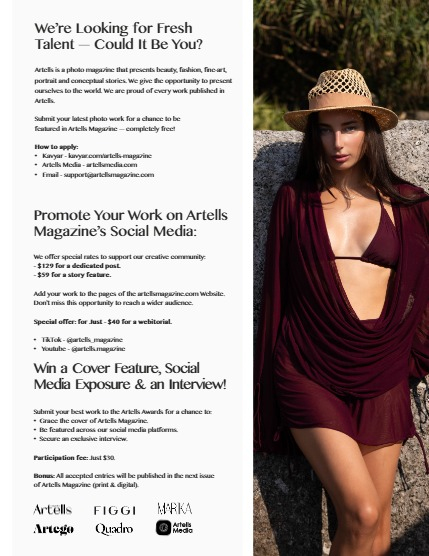 ARTELLS MAGAZINE - PORTRAIT AUGUST (Vol 4232), page 3