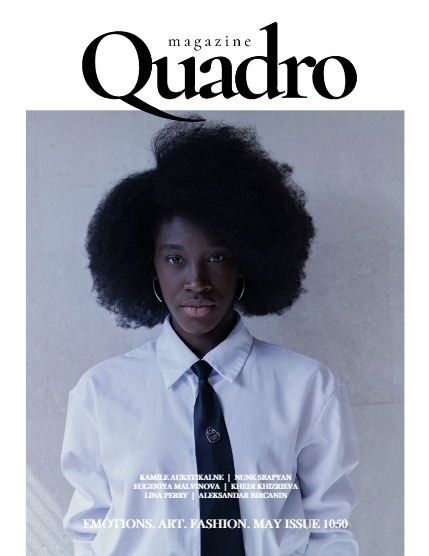 QUADRO MAGAZINE - EMOTIONS. ART. FASHION MAY (Vol 1050), page 1