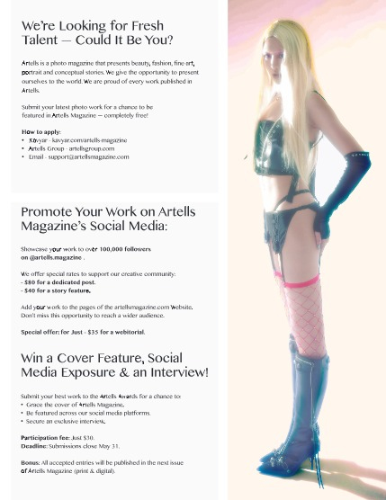 ARTELLS MAGAZINE - FASHION & GLAMOUR JUNE (Vol 3297), page 3