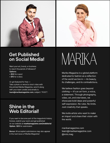 MARIKA MAGAZINE FASHION & GLAMOUR (ISSUE 6013 - NOVEMBER) , page 2
