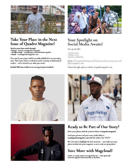 QUADRO MAGAZINE - MEN SEPTEMBER (Vol 1722), page 3