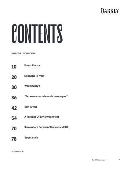 Даркли, журнал. Октябрь 2026, выпуск 718 (Darkly Issue 718, October 2026), page 9