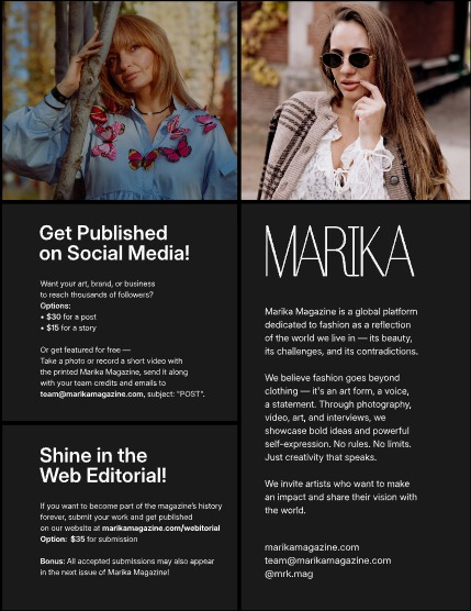 MARIKA MAGAZINE PORTRAIT (ISSUE 6067 - December), page 2