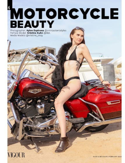 VIGOUR MAGAZINE Nude & Boudoir | February 2025 | Issue 06, page 4