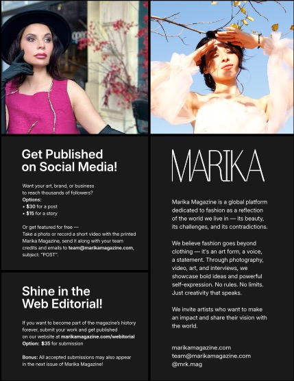 MARIKA MAGAZINE PORTRAIT (ISSUE 5762 - JUNE), page 2