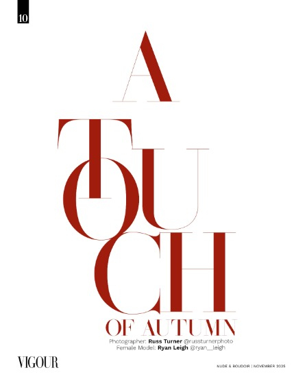 VIGOUR MAGAZINE The Nude & Boudoir | November 2025 | Issue 07, page 10