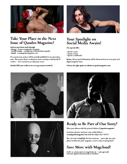 QUADRO MAGAZINE - MEN APRIL (Vol 1532), page 3