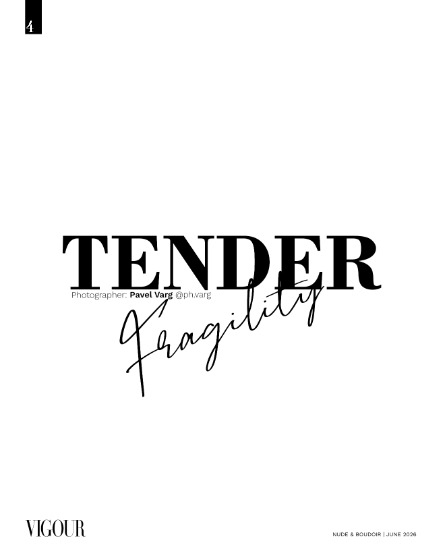 VIGOUR MAGAZINE The Nude & Boudoir | June 2026 | Issue 02, page 4