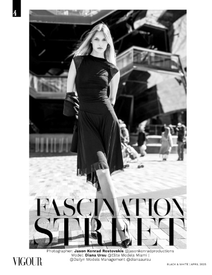 VIGOUR MAGAZINE Black And White | April 2025 | Issue 04, page 4