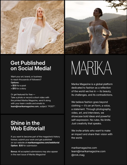 MARIKA MAGAZINE PORTRAIT (ISSUE 6222 - March), page 2