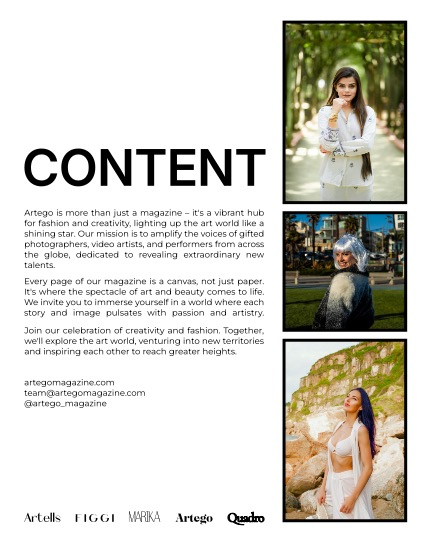 ARTEGO MAGAZINE - PORTRAIT MARCH ISSUE 1268, page 2