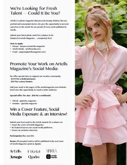 Артеллс, журнал. Подростки и дети, июль, выпуск 4167 (ARTELLS MAGAZINE - TEEN & KIDS JULY (Vol 4167)), page 3