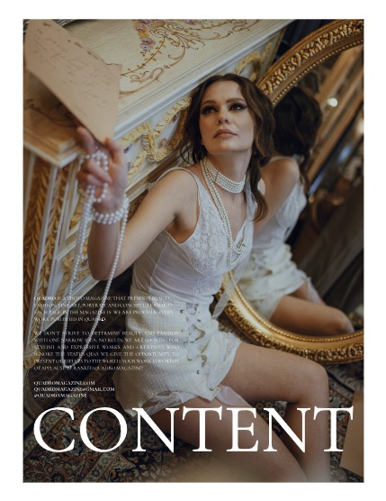 QUADRO MAGAZINE - EMOTIONS. ART. FASHION MAY (Vol 1057), page 2