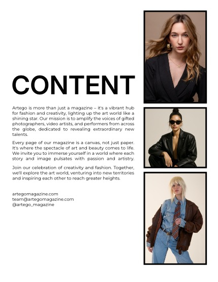 ARTEGO MAGAZINE - FASHION & GLAMOUR AUGUST ISSUE 1012, page 2
