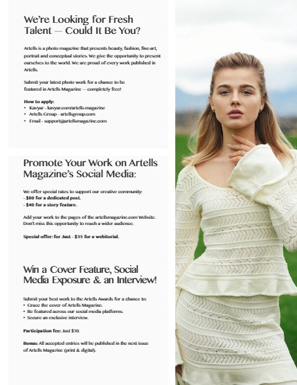 ARTELLS MAGAZINE - PORTRAIT NOVEMBER (Vol 3710), page 3