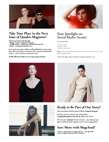 QUADRO MAGAZINE - FASHION & GLAMOUR MAY (Vol 1590), page 3