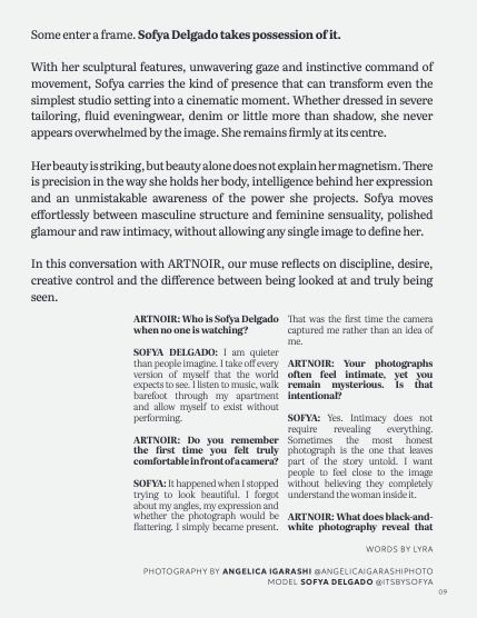Артнуар, журнал. Июль 2026, выпуск 8 (ARTNOIR Issue #8 July 2026), page 9