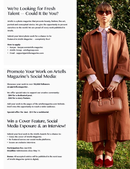 ARTELLS MAGAZINE - PORTRAIT MAY (Vol 3229), page 2