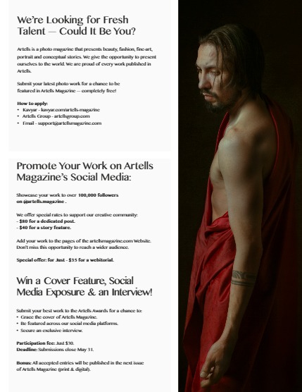 ARTELLS MAGAZINE - PORTRAIT JUNE (Vol 3330), page 3