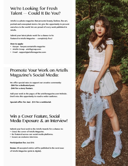 ARTELLS MAGAZINE - PORTRAIT SEPTEMBER (Vol 3574), page 3