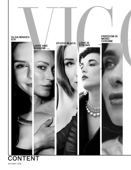 VIGOUR MAGAZINE The Black And White | October 2025 | Issue 04, page 2