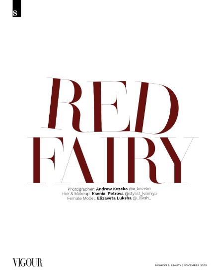 VIGOUR MAGAZINE Fashion & Beauty | November 2025 | Issue 18, page 8