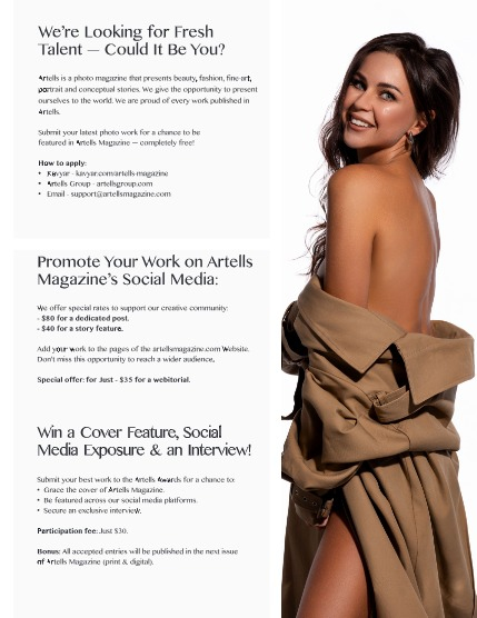 ARTELLS MAGAZINE - PORTRAIT NOVEMBER (Vol 3674), page 3