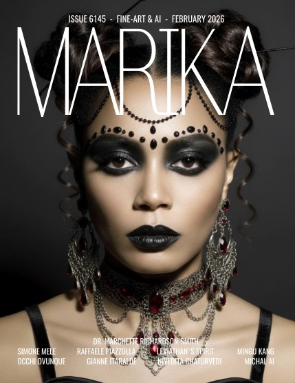 MARIKA MAGAZINE FINE-ART & AI (ISSUE 6145 - FEBRUARY), page 1