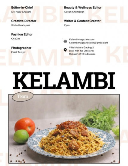 Kelambi Magazine Special Food Cooking May 2026 Issue Vol 42, page 3