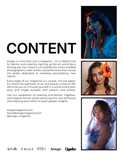 ARTEGO MAGAZINE - PORTRAIT AUGUST ISSUE 1469, page 2
